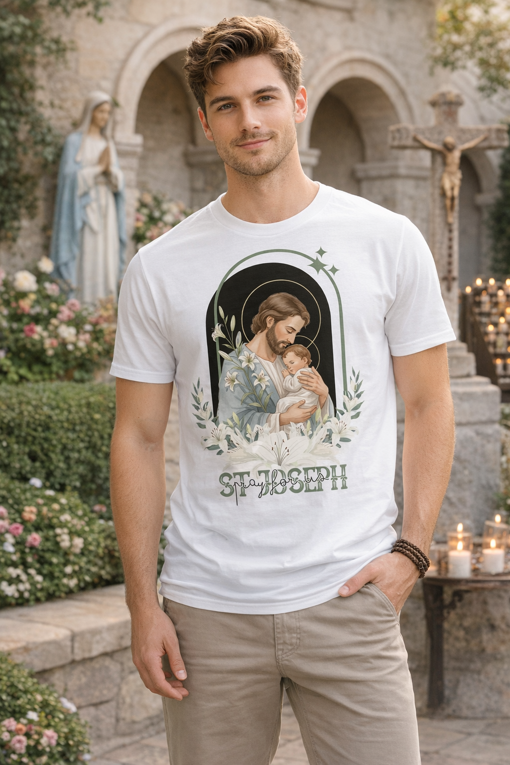 St Joseph pray for us Shirt