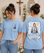 St. Joan of Arc "Fear Nothing" Graphic Tee (Front and Back)