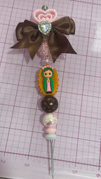 Our Lady of Guadalupe Beaded Craft Pick & Weeding Tool