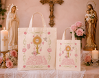 Adoremus In Aeternum Monstrance Canvas Tote Bag