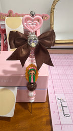 Our Lady of Guadalupe Beaded Craft Pick & Weeding Tool