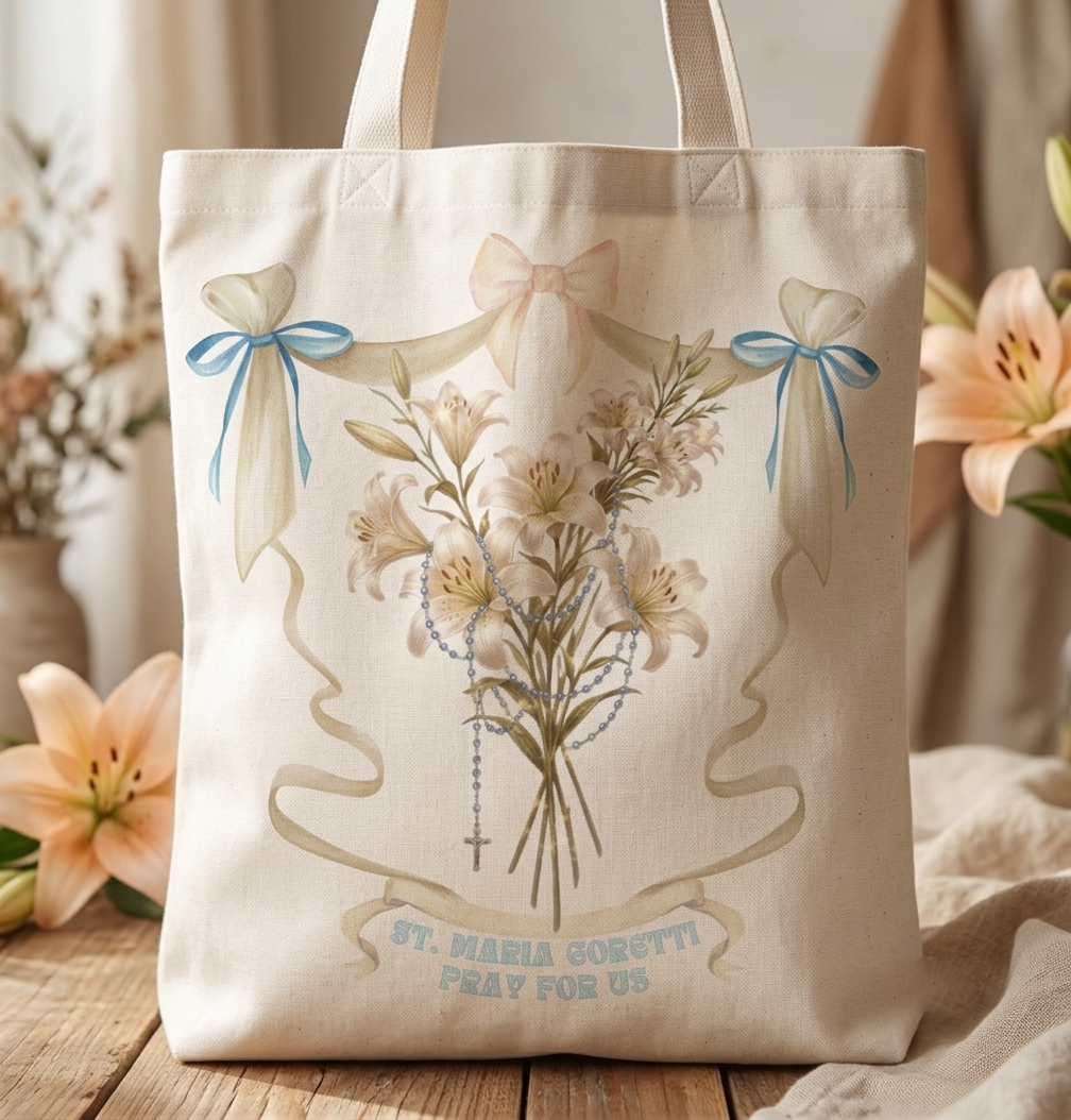 Maria Goretti Tote bag