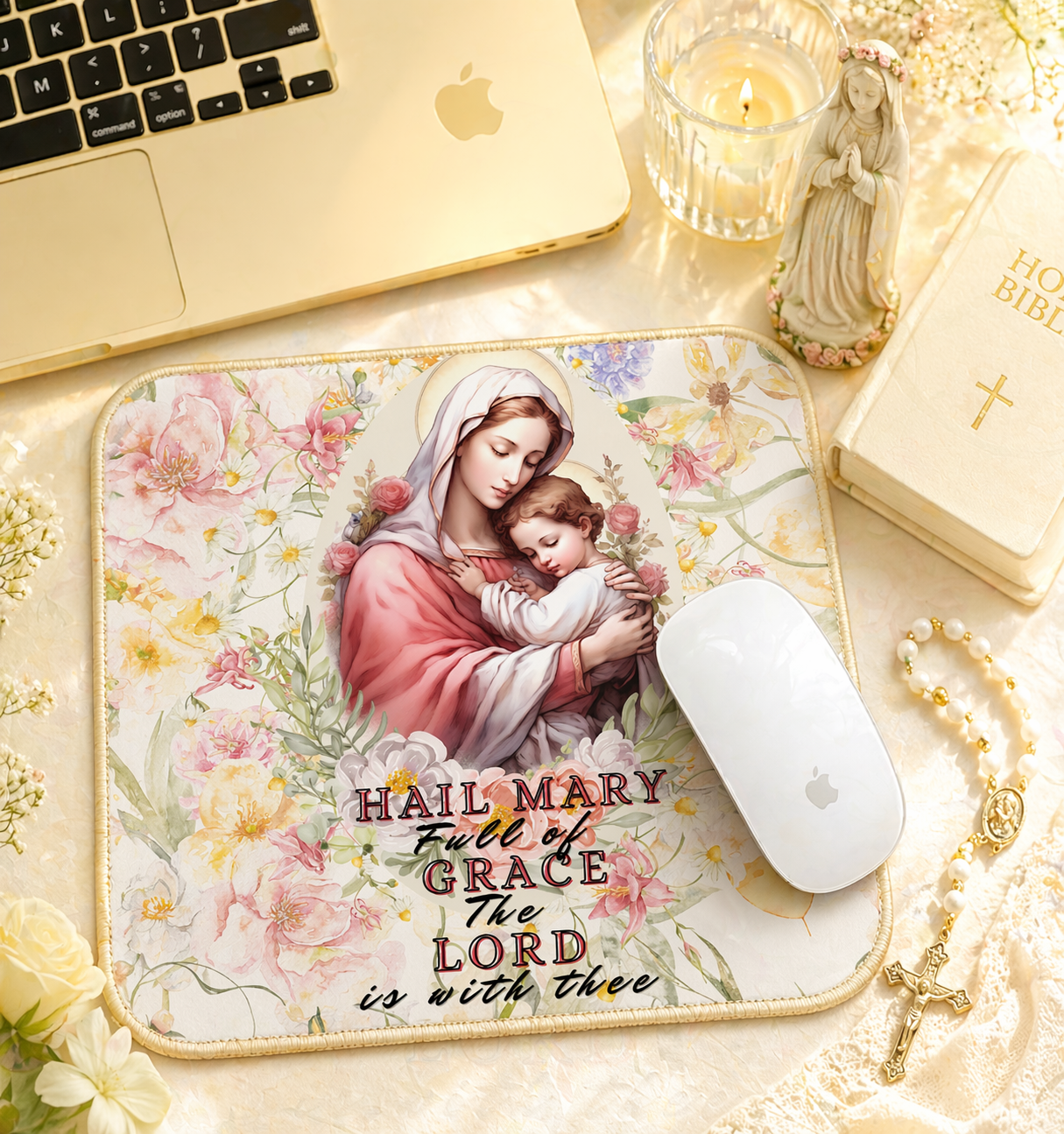Our lady of Good Counsel Mouse Pads