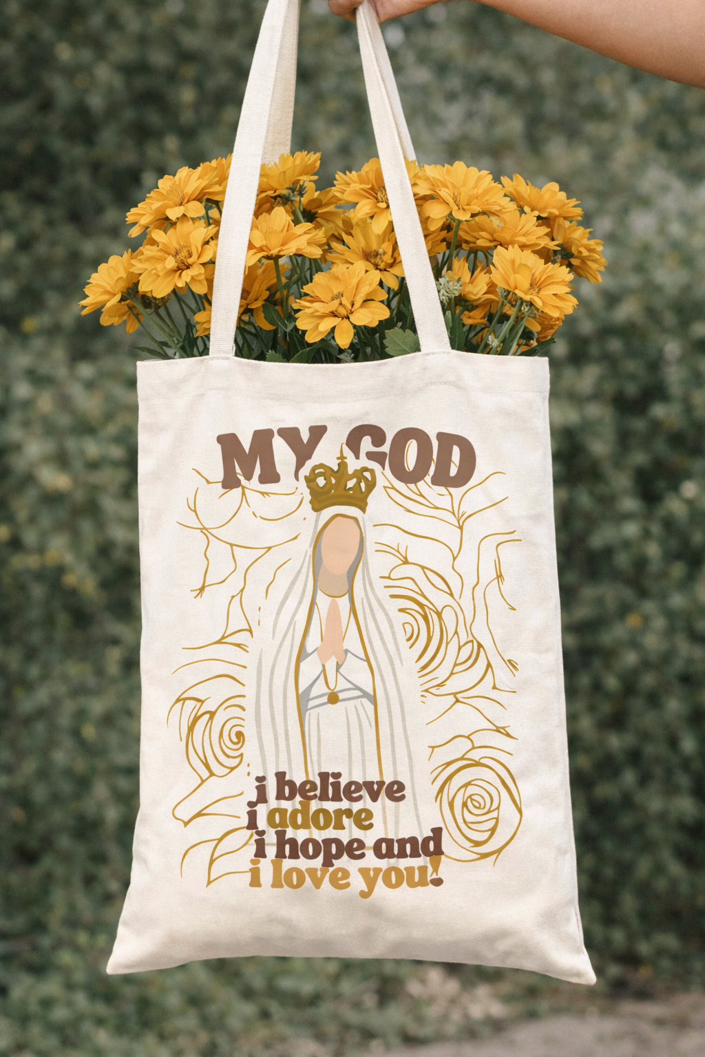 Lady of Fatima Tote