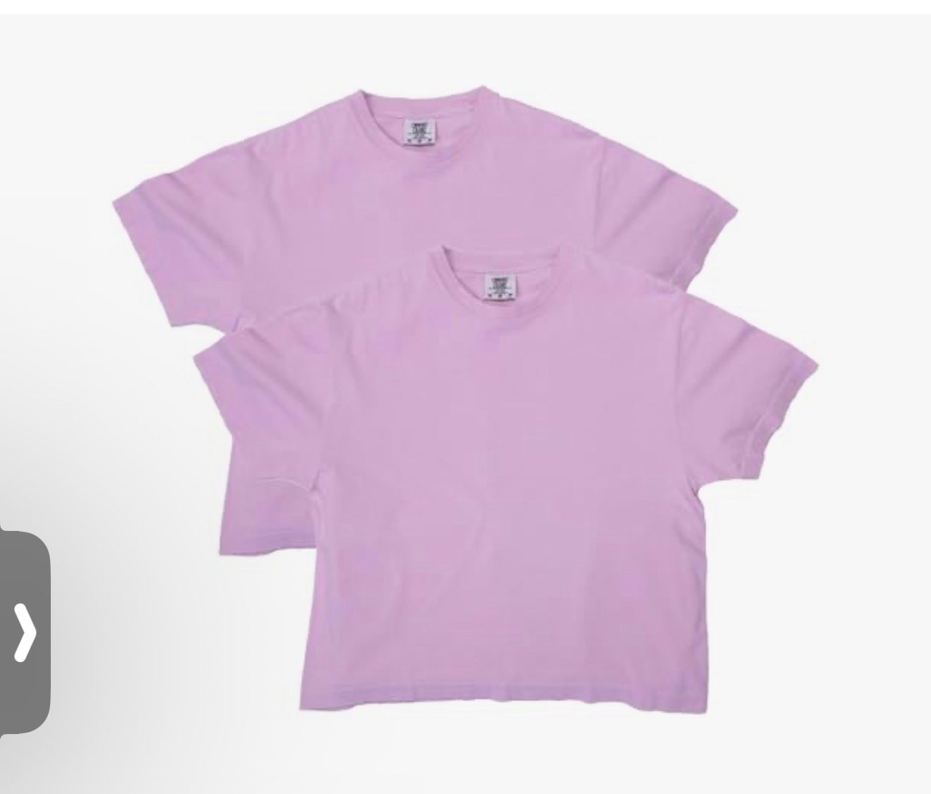 Our Lady of Fatima Pastel Lilac Graphic BoxyCut Tee