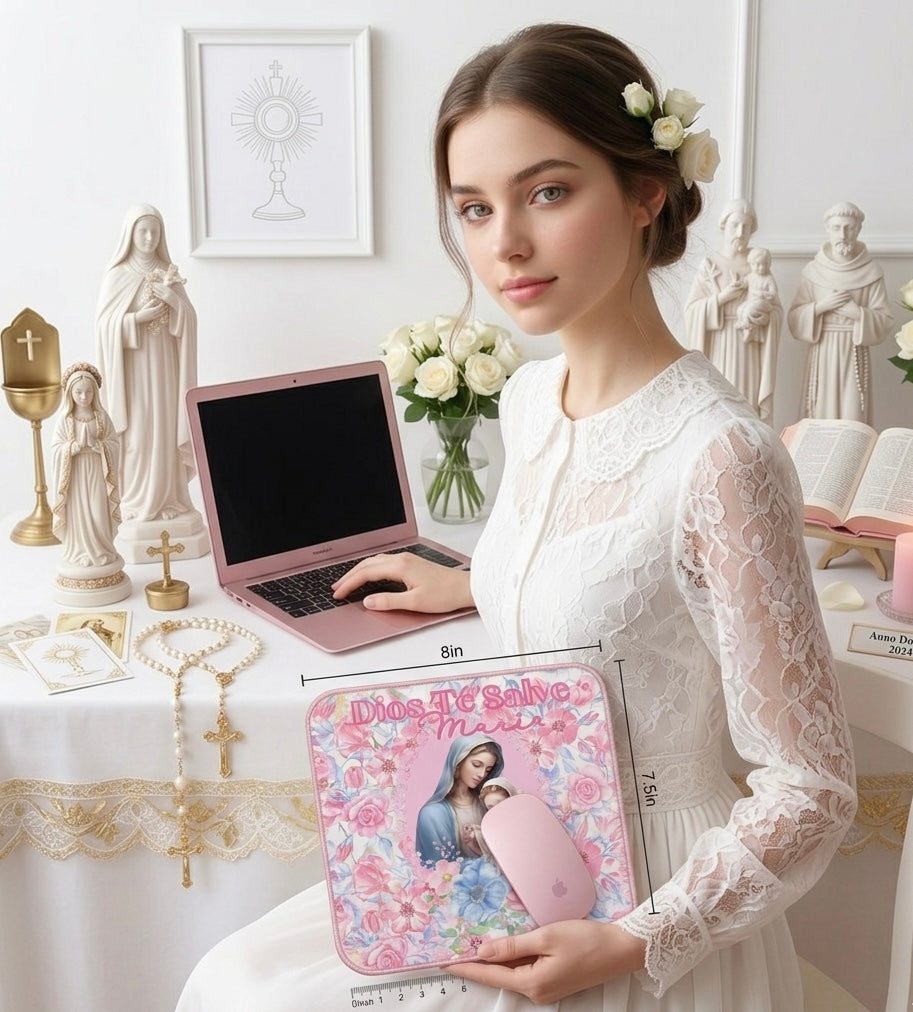 Our lady of Good Counsel Mouse Pads