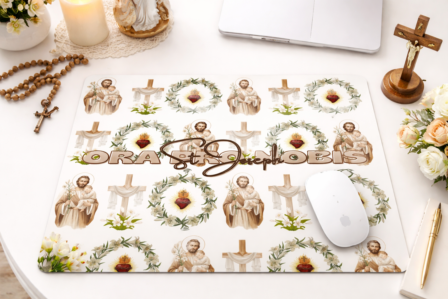 St Joseph mousepad