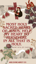 Saint Rita of Cascia Phone Wallpaper FREE