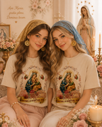 Our Lady of Perpetual Help Botanical Graphic Tee