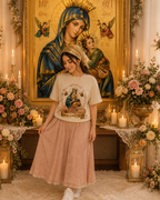 Our Lady of Perpetual Help Botanical Graphic Tee