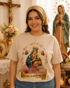 Our Lady of Perpetual Help Botanical Graphic Tee