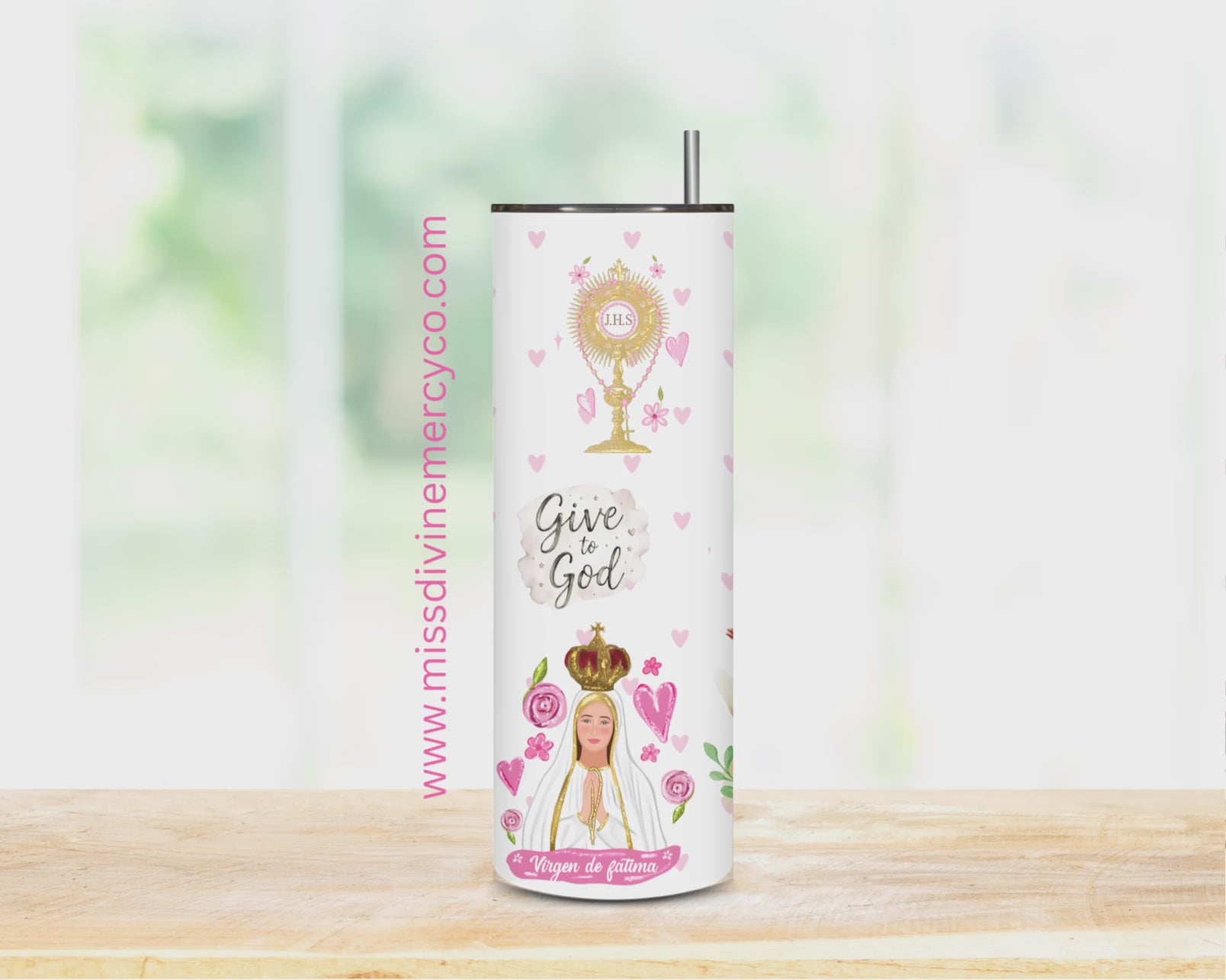 Catholic Girl Tumbler Cup